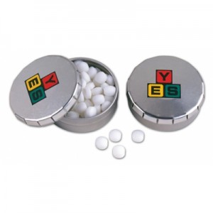 Tin Box Mint Sweets